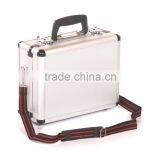 Crystal Aluminium Hard Camera Photography Flight Carry Case Storage Box Silver thumbnail-2