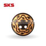 Laser Engraved Hign End Wooden Buttons