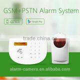 2016 New GSM security alarm system for personal uesage security intruder alarm, Built-in siren.