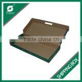 CUSTOMIZED MADE SHIPPING BOX WITH HANDLE FOR ELECTRNICS CORRUGATED BOX FOR COMPUTER PARTS thumbnail-4