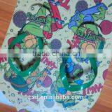 Comfortable Wedge Slippers Hard-wearing Eva Flip Flop Soles for Spa thumbnail-1