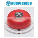 4" (100mm) Fire Alarm Bell Siren DC 6V 12V 24V AC 110V 220V