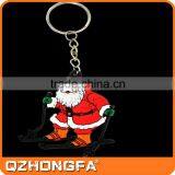 High Quality Christmas 3d Logo Soft Pvc Keychain for Promotion Gift thumbnail-6