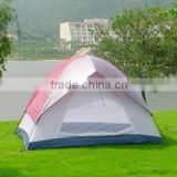 pink camping tent