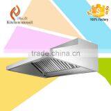 Eco Friendly Customized Commercial Chimney Kitchen Suction Range Hood Quality Choice thumbnail-5