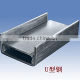 Structural steel profiles cold rolled steel U channel bar(Q235,SS400,ASTM A36,St37,S235JR,S355JR )