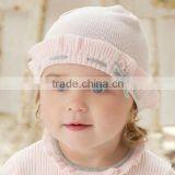 DB289 dave bella autumn winter baby hat earflat caps newborn hat wholesale baby knitted hat