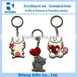 Customized PVC Keyring With Personalized Design thumbnail-2