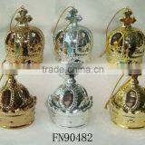 Ceramic Electroplated Crown Wall Hanging Decoration