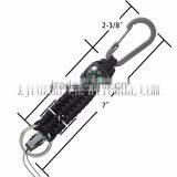 Outdoor Survival Military Paracord Keychain Fashion Weave Paracord Keychain With Compass