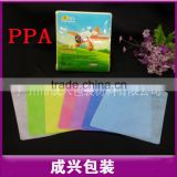 chensin factory cd dvd plastic sleeve clear plastic protective sleeve hard pp non-woven plastic sleeves