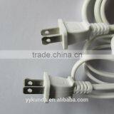 UL CUL Approval NEMA1-15P Plug With SPT-1 SPT-2 NISPT-1 NISPT-2 US Power Cables