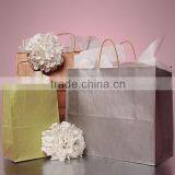GOLD RUSH METALLIC INK KRAFT PAPER SHOPPING BAGS thumbnail-6
