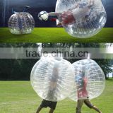 clear white inflatable pvc wearable ball