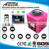 Be Unique !! Go pro Style Waterproof 30M Wifi 360 Degree Action Camera 360 View Car Camera System