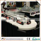 Hot Water System for Table , Bar , Restaurant , V-belt , Kaiten Sushi.made in Taiwan thumbnail-2