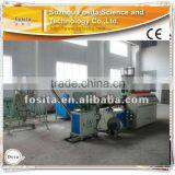 PVC Plastic Powder Granulator Hot-cutting Twin Screw Extruder