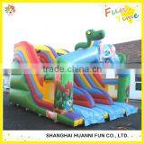 factory price Cheap Inflatable slide for kids /dry slide/ water slide for home garden