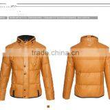 2016 Mens Leisure Business Stiching Fabric Warmful Short Windproof Down Jacket thumbnail-1