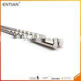 Eco-friendly Hollow Round Stainless Steel Portable Chopsticks thumbnail-1