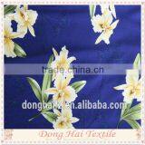 Blue 100 Cotton Fabric Spandex for Summer
