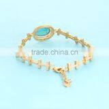 18k Gold Jewelry India Turquoise Stone Wholesale Jewellry thumbnail-3