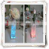 Rechargeable Square 4 Inch Led Mood Light RGB Vase Base Light for Party Wedding Decoration