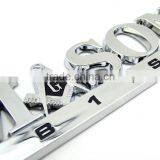 Chromed ABS Mason Letter Car Badges Emblems,custom Plastic Auto Logo Label Sticker thumbnail-3