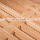 Walnut Finish 48-inch Mid Century Modern Living Room Slat Bench thumbnail-4