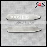 wholesale custom brushed stainless steel collar stays
