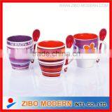 Ceramic Mug With Spoon thumbnail-5