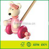 Baby Walking Toy Wooden Push Toy