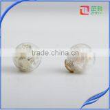 2016 Real New Trendy Women Zinc Alloy Round Earing Pendientes Different Colors In Glass Bottle Fashion Stud Earring thumbnail-6