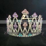 Colored Beauty Design Rhinestone Princess Crown thumbnail-1
