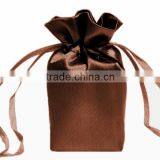 Custom Hair Extension Bags With Drawstring Close