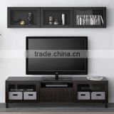 wooden tv set design