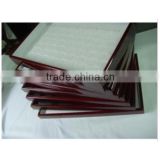 Trade assurance high quality custom wooden jewelry display tray wholesale