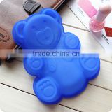 Hot sale cute little bear non-stick cartoon silicone cake mold