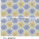 TJ-4907 Transparent Emboossed Tablecloth With Golden & Silver thumbnail-4