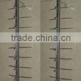 Locking Eyewear Display Rods;wall Mounted Sunglasses Display Poles;eyeglasses Display Bars