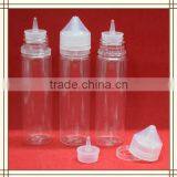 2017 NEW PRODUCT 60ml 120ml wide mouth plastic dropper bottles e liquid bottle PET BOTTLE