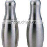 Stainless Steel Bowling Shaped Pepper Mill and Salt Shaker
