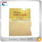 Blank Eco-friendly Paper Visa Card Sleeves Manufacturer thumbnail-6