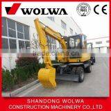 Wolwa DLS865-9A 6t Wheeled Hydraulic Excavator thumbnail-1