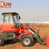 Qingdao EVERUN Brand 1 Ton Front End Mini Wheel Loader With 4 in 1 Bucket thumbnail-3