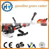 Gasoline manual grass cutter machine