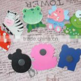 Hand painted Wooden frog Stick craft