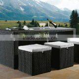 2017 Sigma High Fashion All Weather Commercial Plastic Pvc Rattan Outdoor Bar Furniture thumbnail-1
