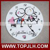 2017 Hot Sell Christmas Gift Custom Photo Printed Wall Clocks Sublimation Blank Wall Clocks for Sublimation thumbnail-1