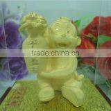 Retail Gold Plated Chinese Zodiac Monkey Character for Business Gift thumbnail-2